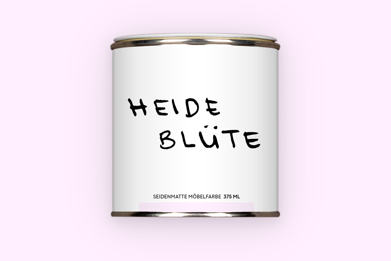 Möbelfarbe in rosa, Farbe „Heideblüte“ zum Möbel streichen, für Möbel-Upcycling für Anfänger, Kreidefarbe selbst machen