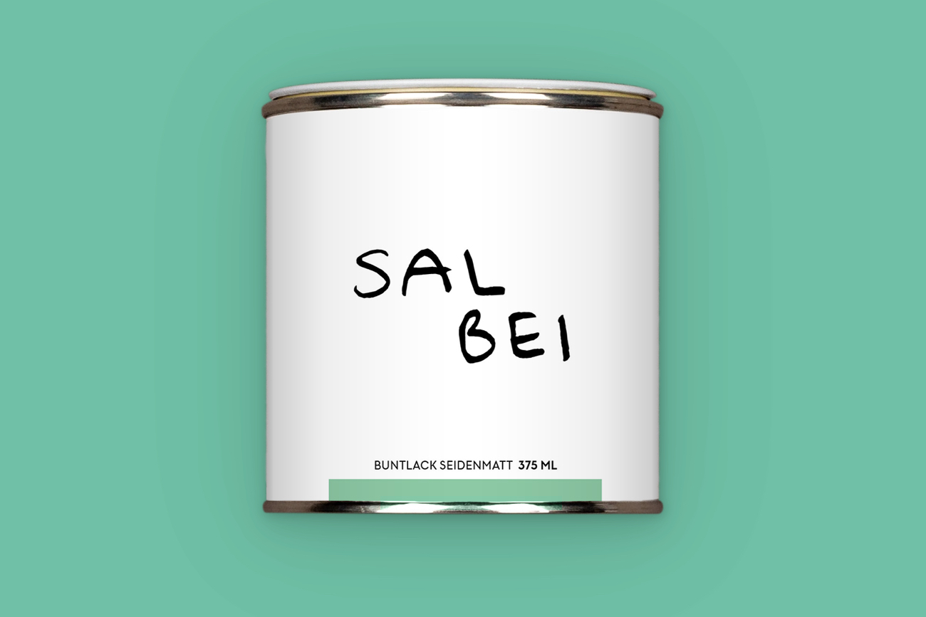 Grüne Möbelfarbe wasserbasierter Holzlack