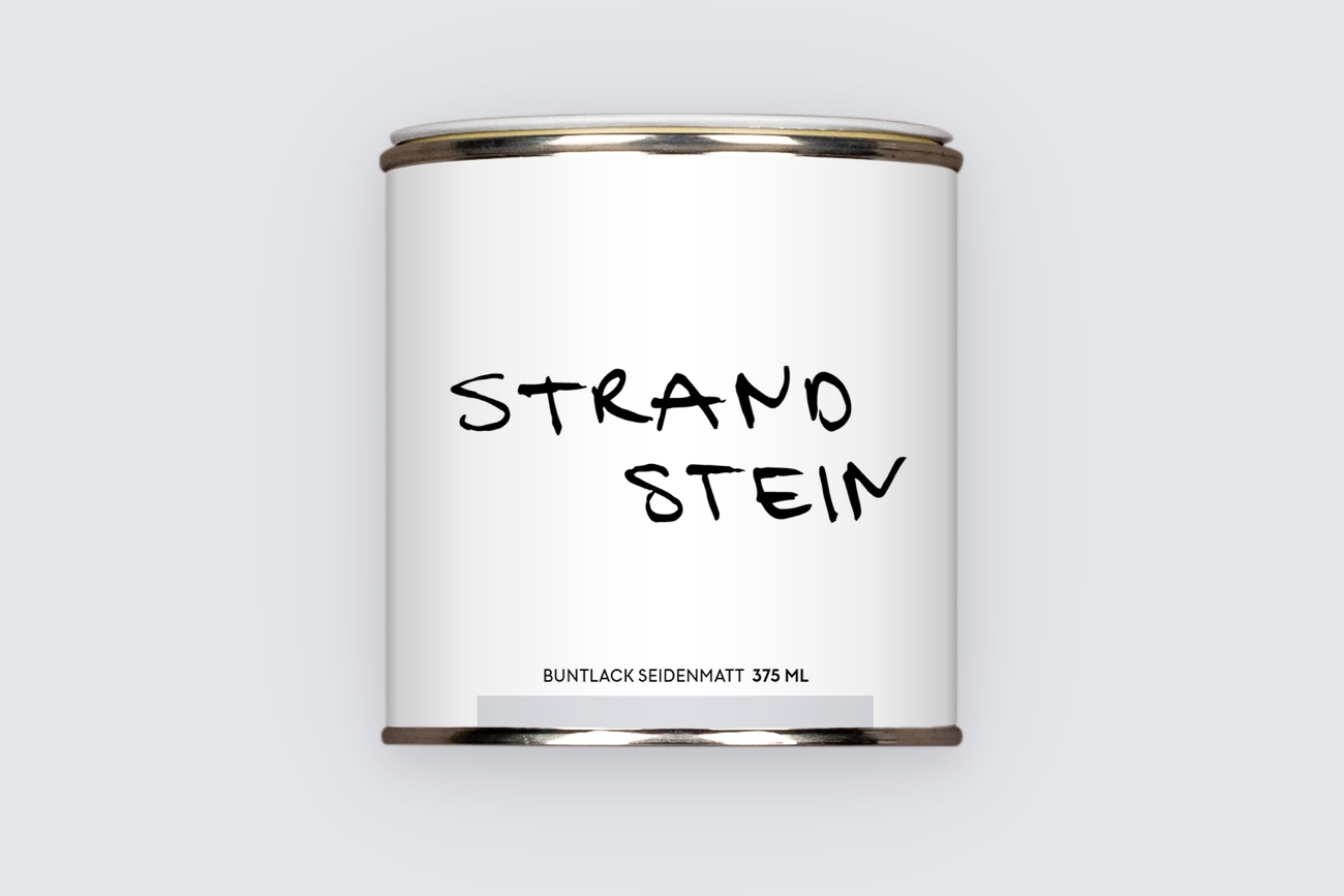 Hellgrauer Möbellack für skandinavische Möbel oder Minimalismus