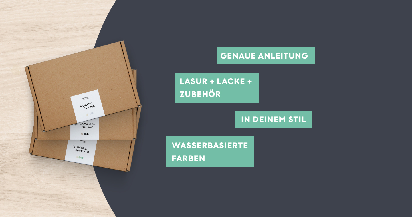 Möbel einfach im Skandi Stil streichen mit unseren skandinavischen Möbelfarben