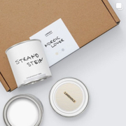 Die Möbelfarbe für deinen Skandi Stil steckt in unserer DIY-Box. DIY-Hacks mit Möbelfarbe auf Instagram